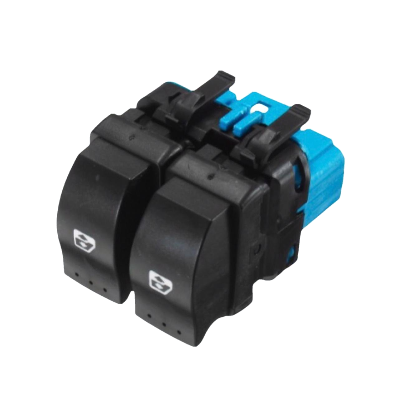 Power Window Switch For Renault Duster Front Doors Blue Base, Z3 - Image 1
