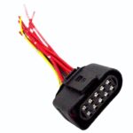 Headlight Connector 1J0973735 H2 - View 3